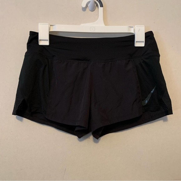 Nike Pants - Nike Tempo Black Brief Lined Running Shorts Just Do It